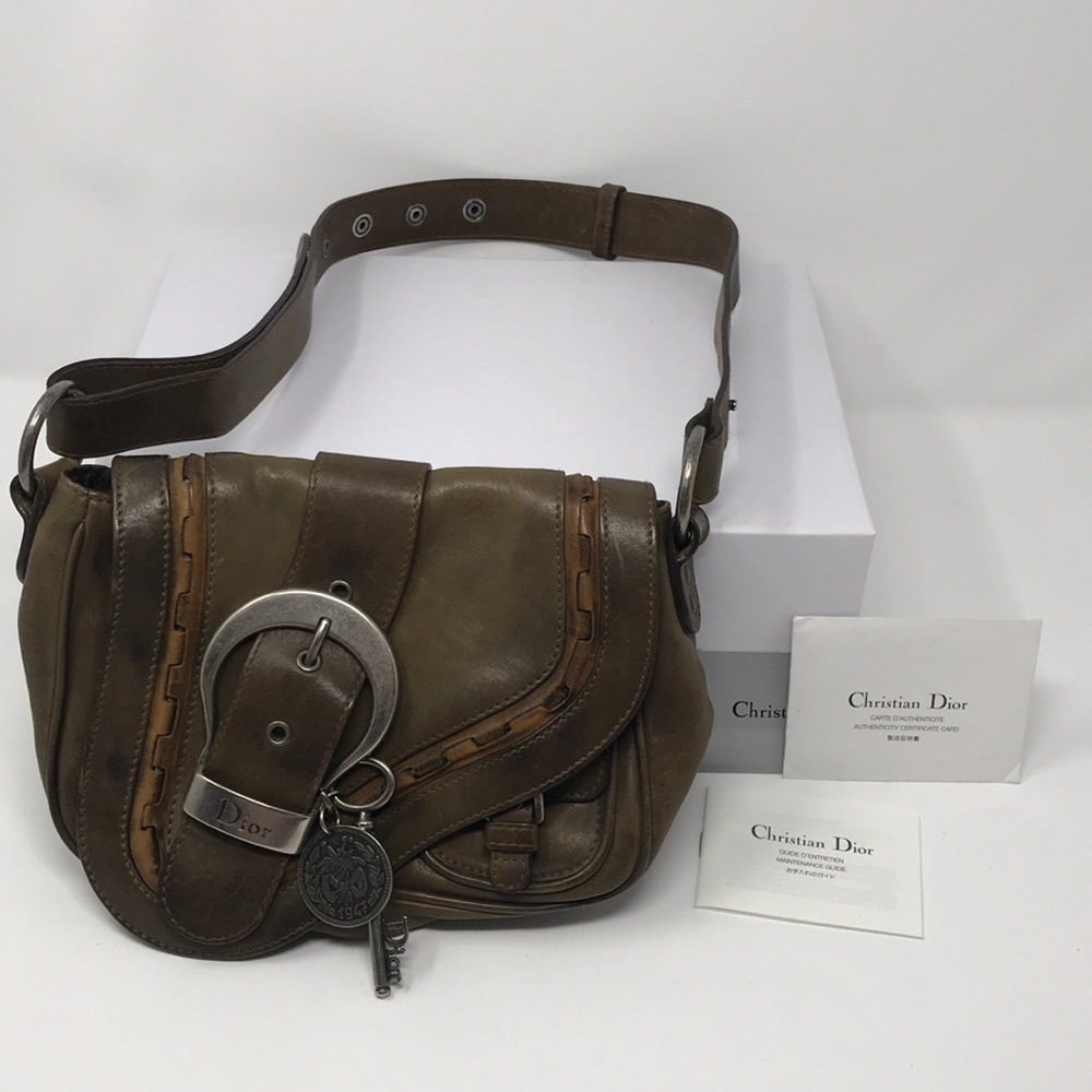 Classic Dior Groucho Saddle Bag